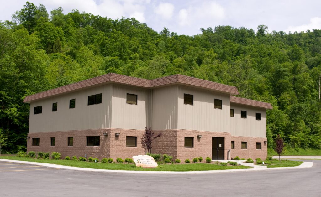 Exterior of commerical building.